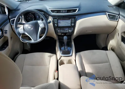 2016 Nissan Rogue S из США, поврежденный, VIN KNMAT2MT9GP598537